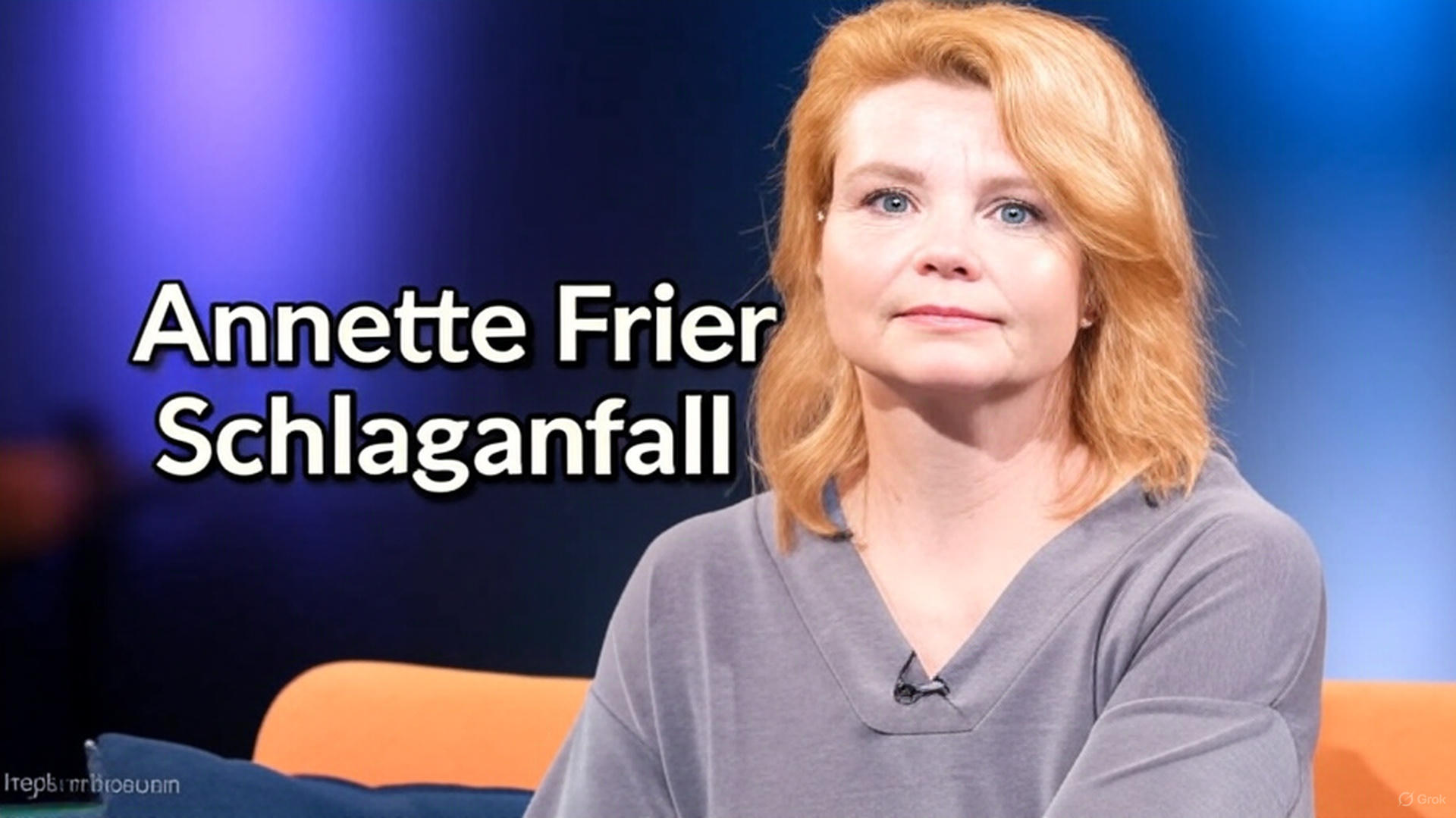 Annette Frier Schlaganfall