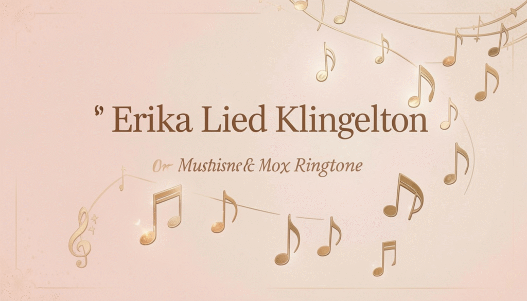 Erika Lied Klingelton