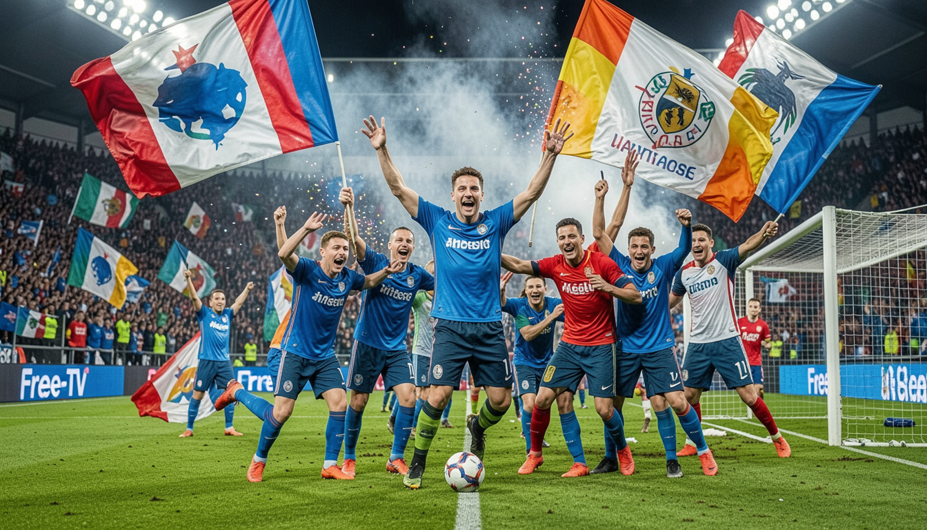 Fußball heute im Free TV